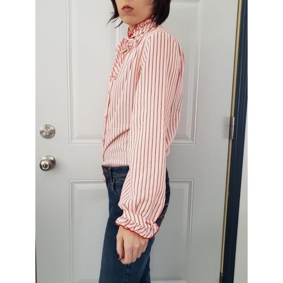 Vintage 70s Striped Button Down - Picture 2 of 4